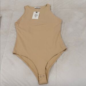ReoRia Bodysuit in Tan